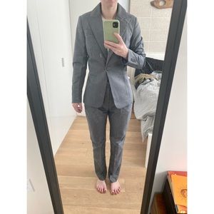 Grey Women’s Suit - Jacket and Pants